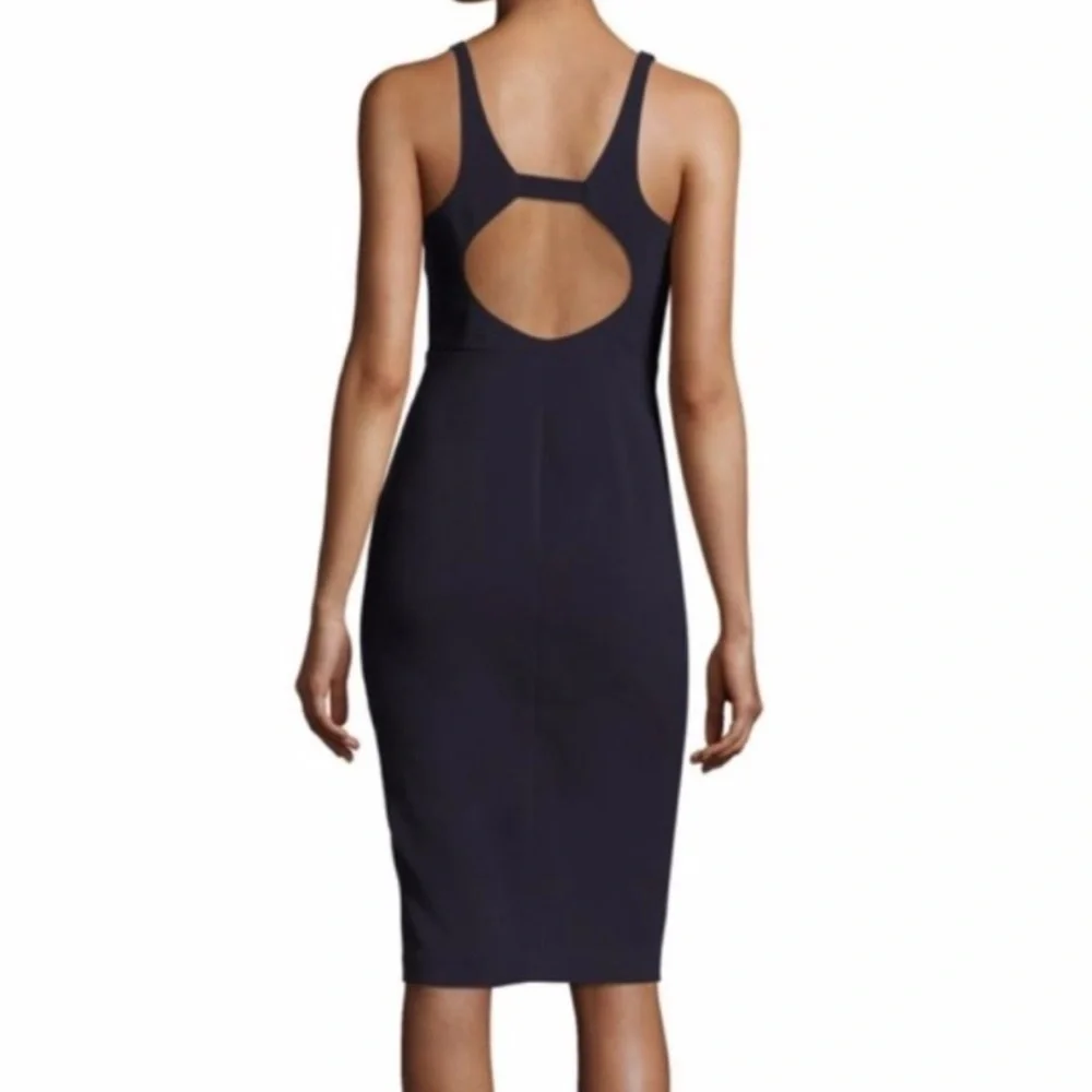 Likely Navy Sweetheart Sheath Dress